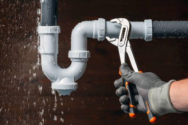 Professional Leak Detection technician working in North, VA